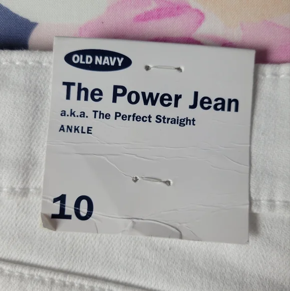 NWT Old Navy Power Jean Straight Ankle - Picture 10 of 12